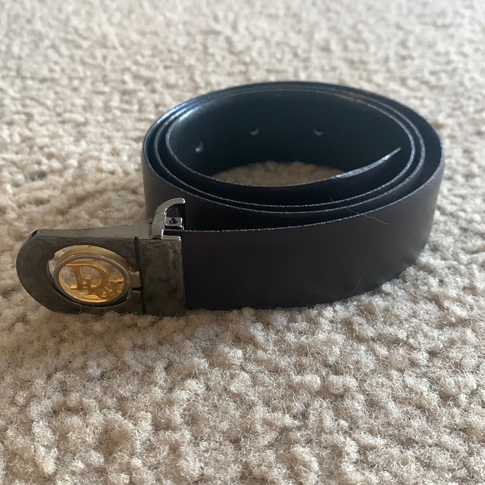 Vintage Mens Dior Belt